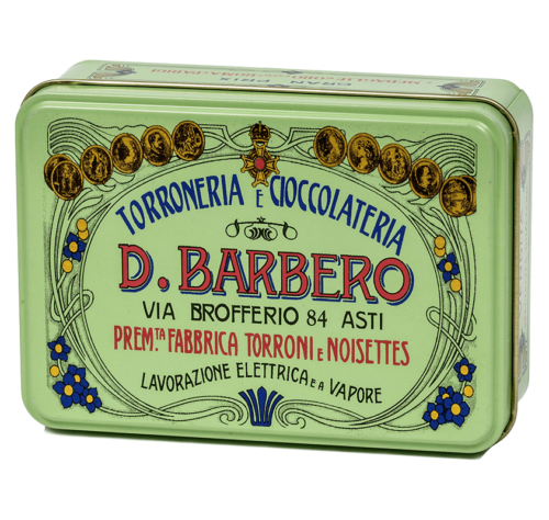 Barbero Scatola di Torroncini ricoperti al cioccolato