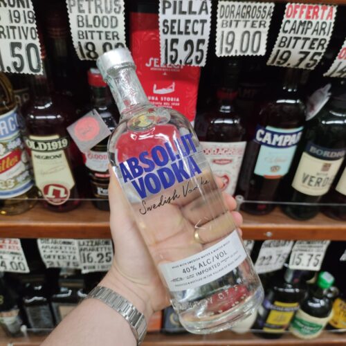 Vodka Absolut Blu