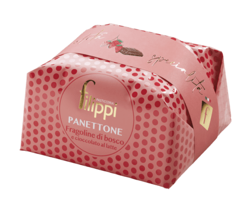 Filippi Panettone Fragoline di Bosco e Cioccolato al Latte