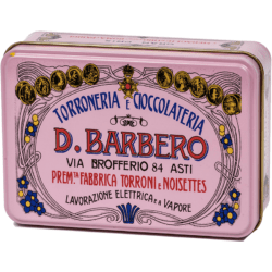 Barbero Scatola di Torroncini friabili con nocciola Piemonte I.G.P.