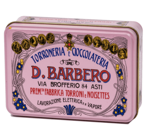 Barbero Scatola di Torroncini friabili con nocciola Piemonte I.G.P.