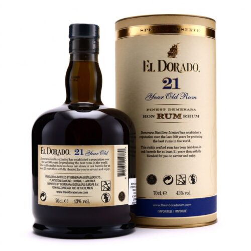 Demerara El Dorado 21 y.o. Rum